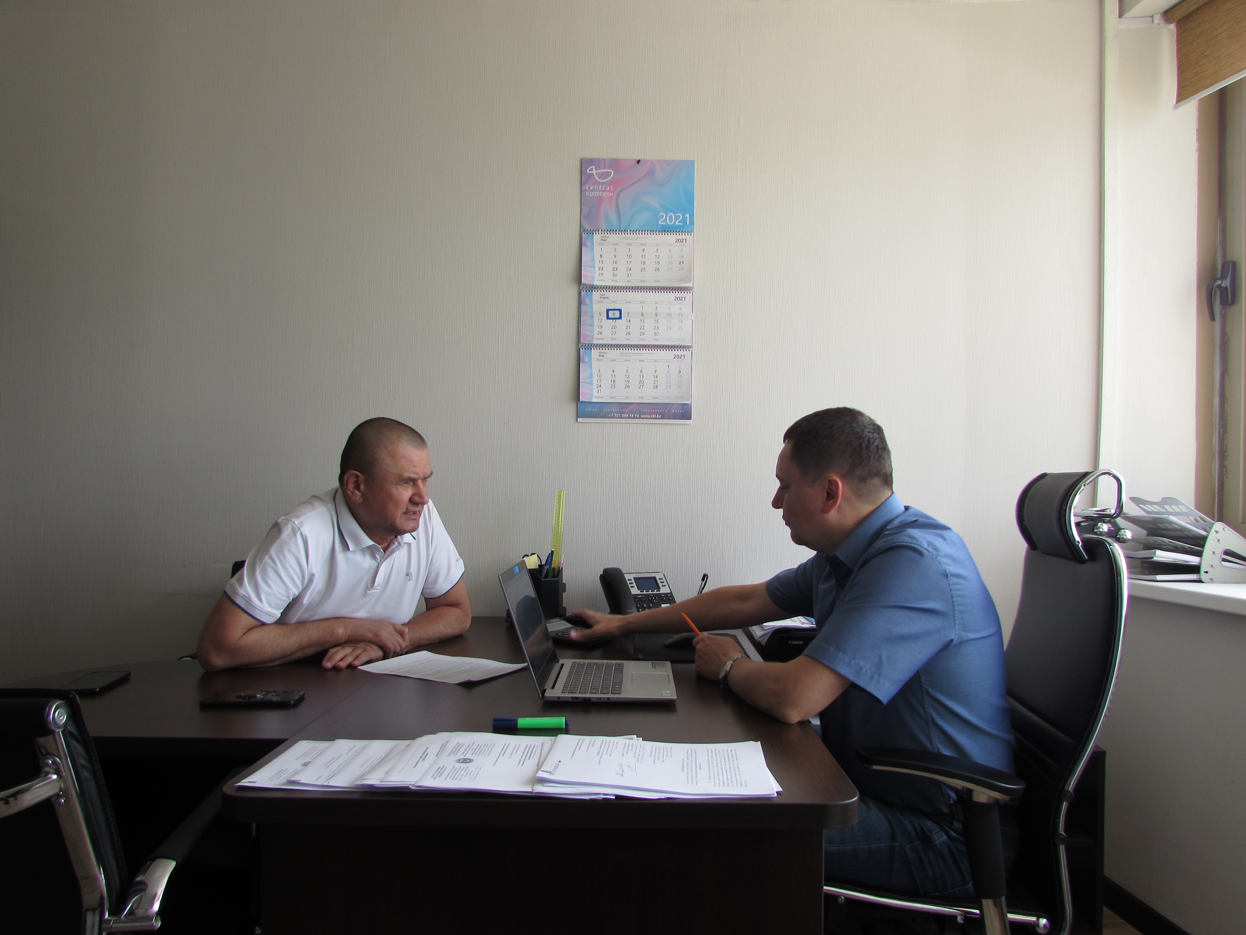Встречас Пётра с Вячеславом